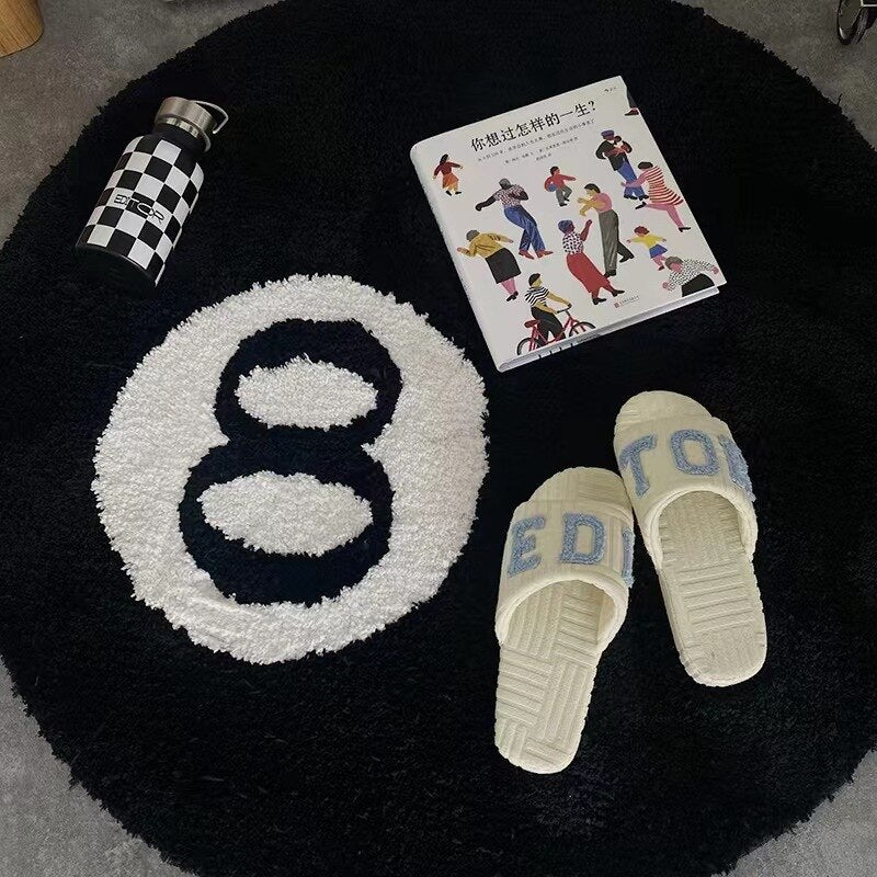 - 8-BALL POOL RUG - 60X60 cm - RugRatz