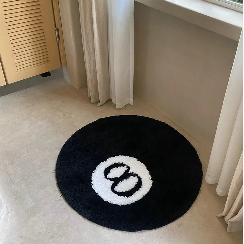 - 8-BALL POOL RUG - 60X60 cm - RugRatz