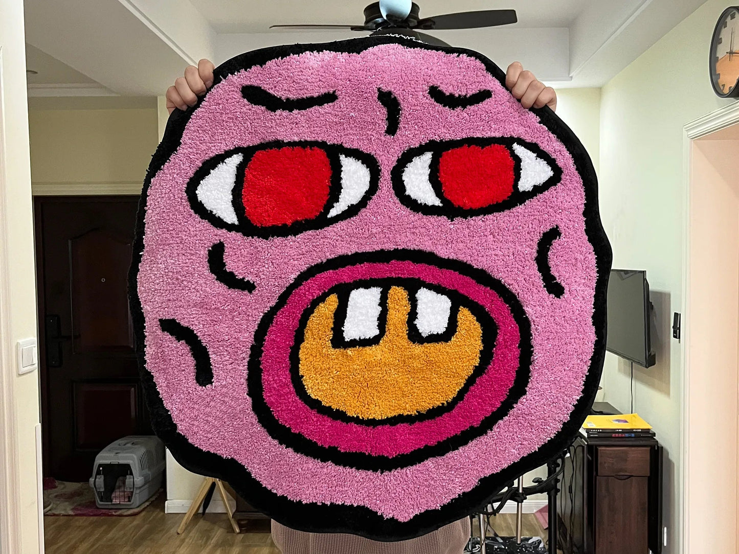 - CHERRY BOMB TYLER CREATOR RUG - 80X80 cm - RugRatz