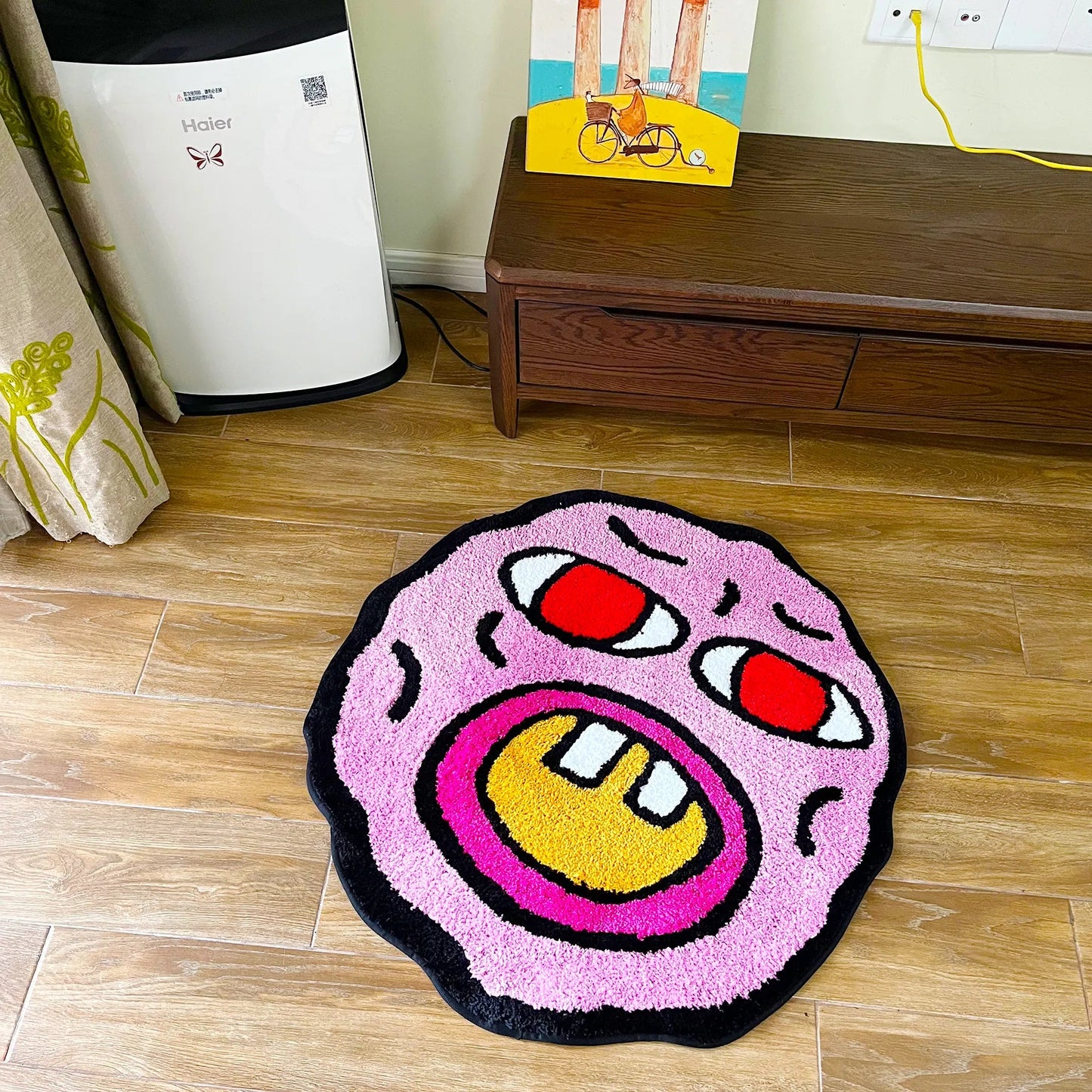- CHERRY BOMB TYLER CREATOR RUG - 80X80 cm - RugRatz
