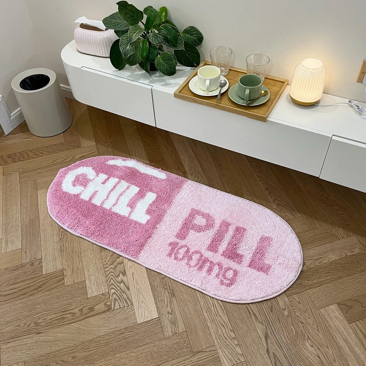 - CHILL PILL 100MG RUG 115X46CM - Blue - RugRatz