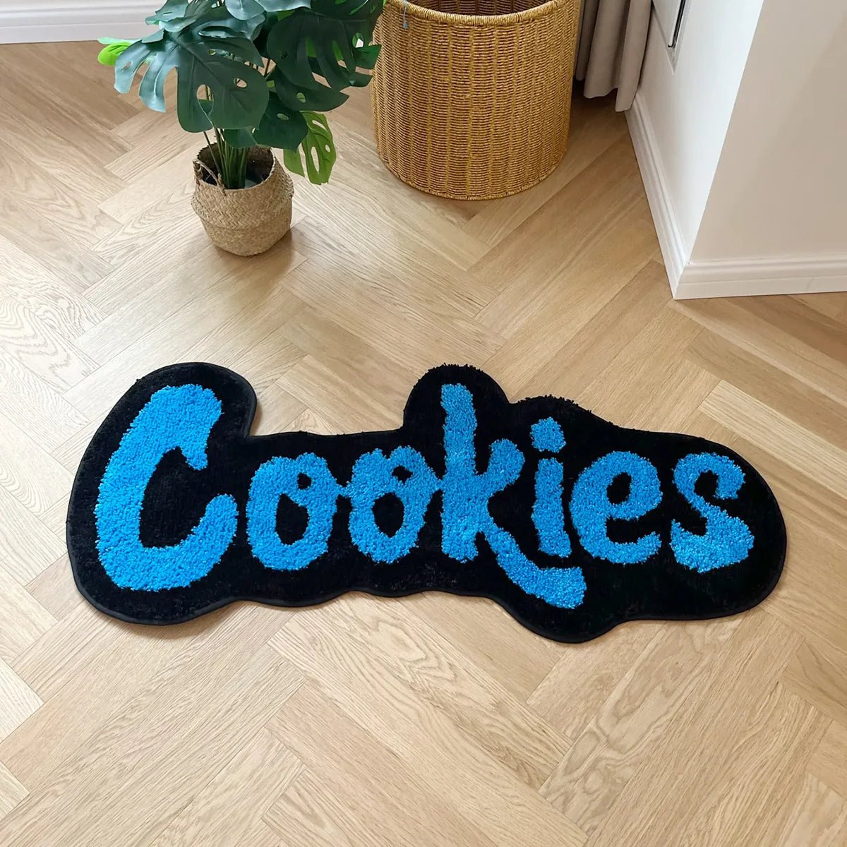 - 'COOKIES' TEXT RUG 100X45CM - 100X45 cm - RugRatz