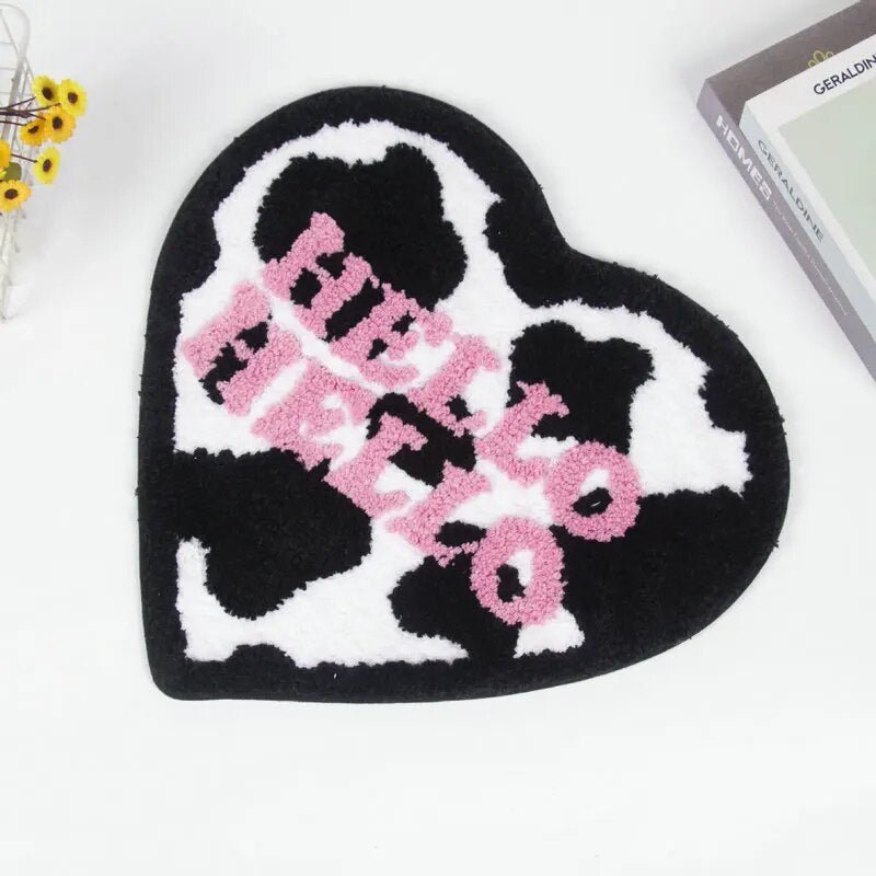 - 'HELLO HELLO' RUG 45X50CM - A - RugRatz
