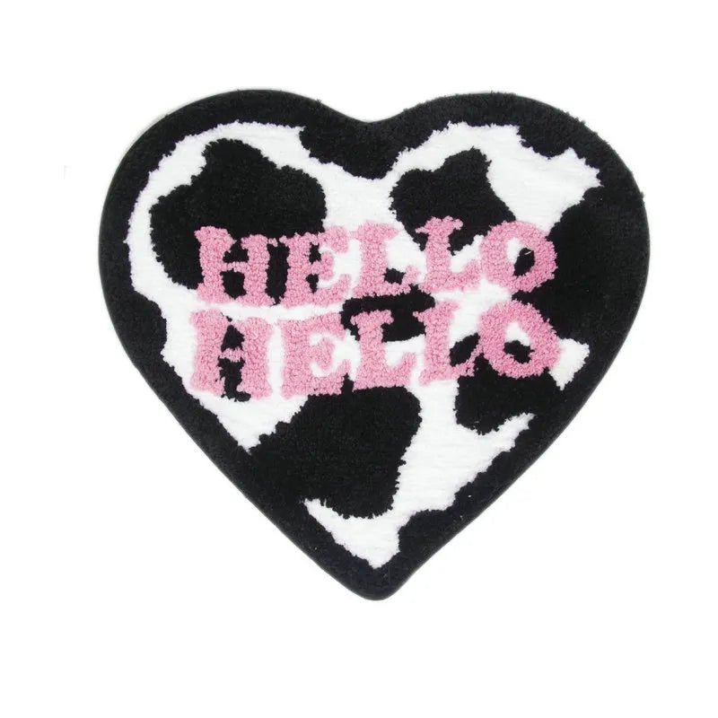 - 'HELLO HELLO' RUG 45X50CM - A - RugRatz