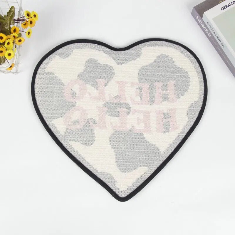 - 'HELLO HELLO' RUG 45X50CM - A - RugRatz