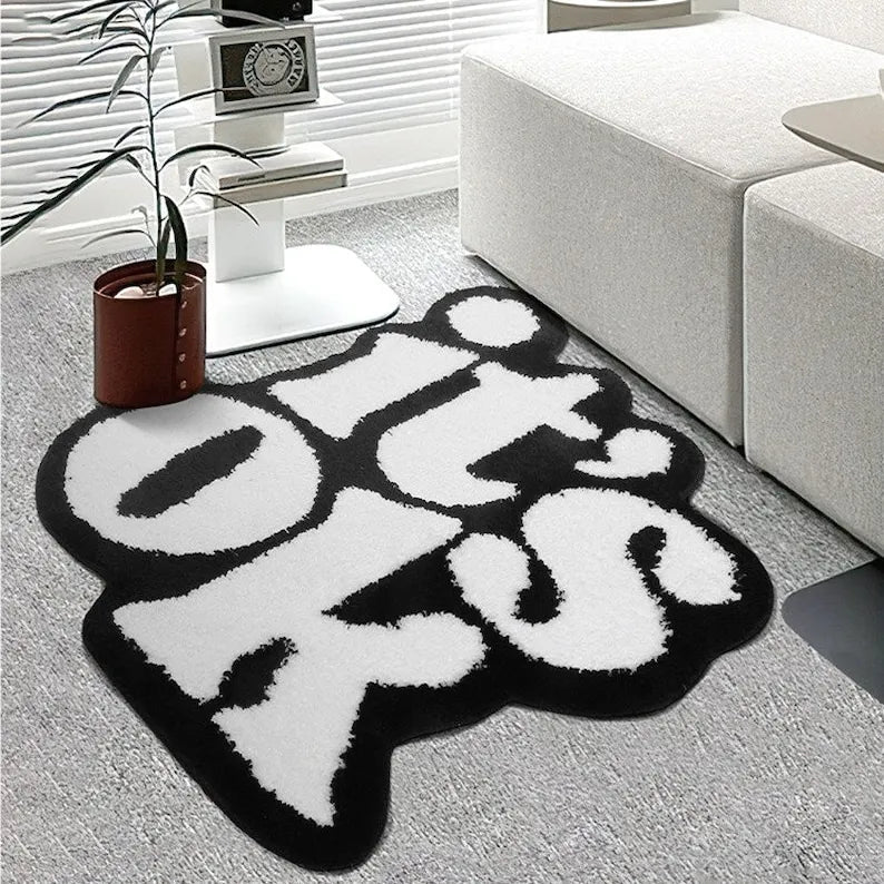 - IT'S OK TEXT RUG 62X70CM - 62X70cm - RugRatz