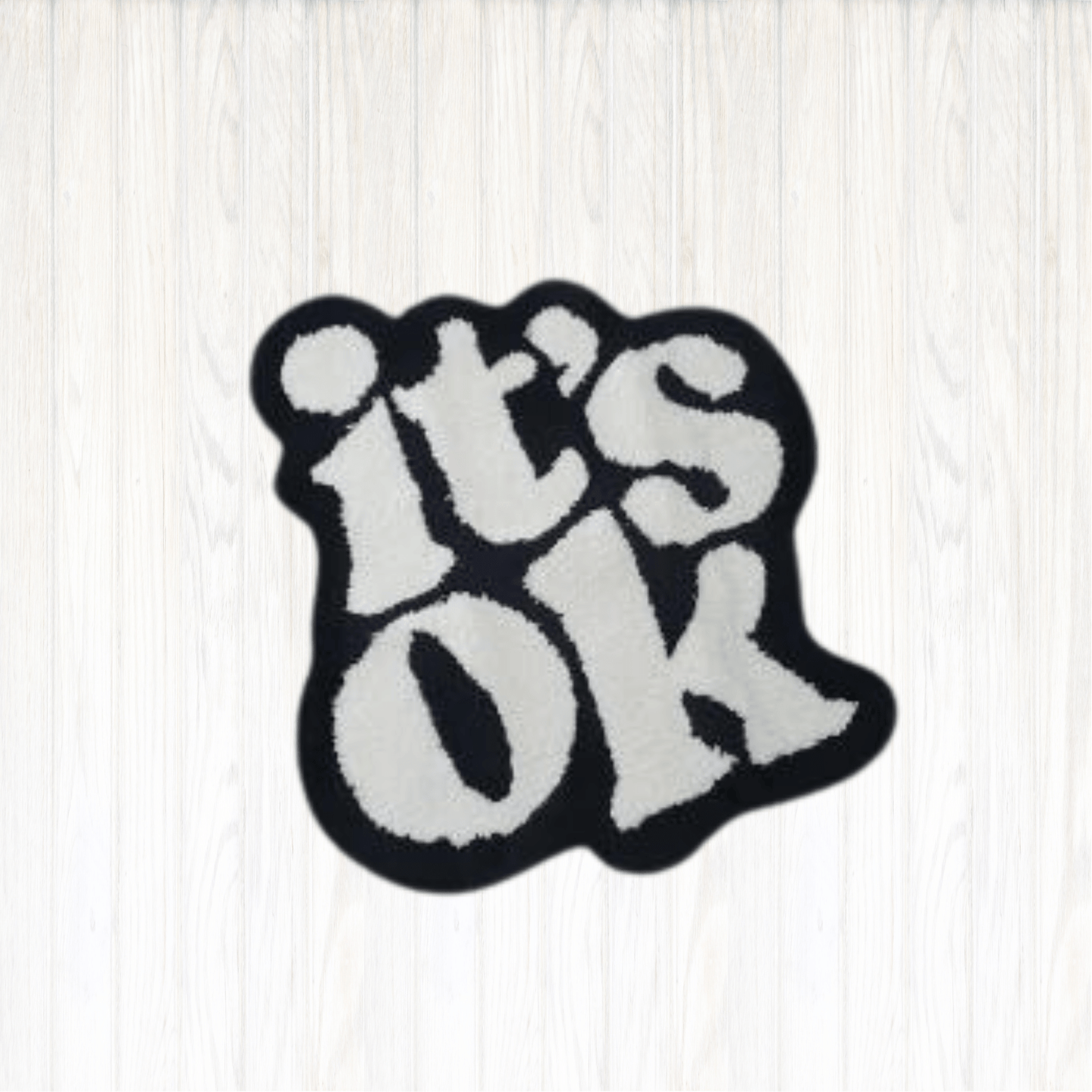 - IT'S OK TEXT RUG 62X70CM - 62X70cm - RugRatz