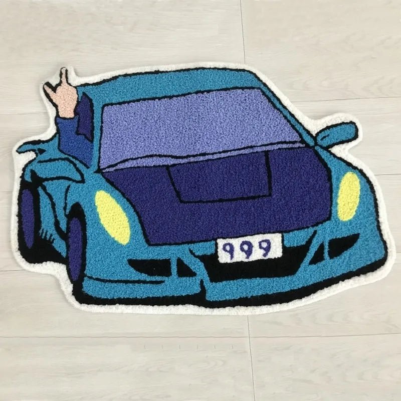- JUICE WRLD 999 CAR RUG 75X50CM - A - RugRatz