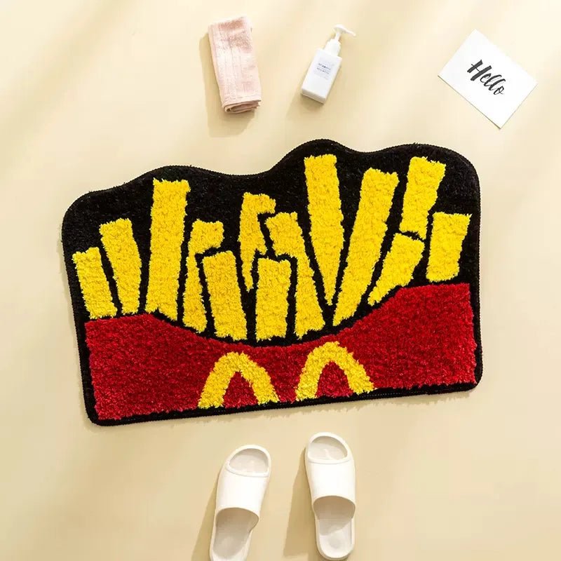 - MCDONALDS FRIES RUG 50X80CM - Yellow - RugRatz