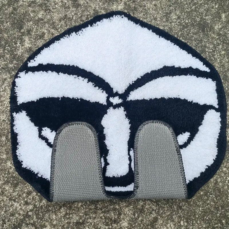 - MF DOOM MASK RUG 60X46CM - A - RugRatz