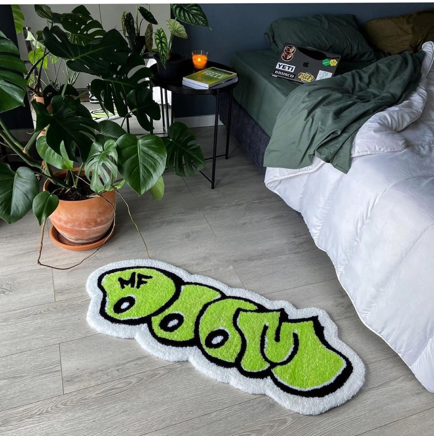 - MF DOOM TEXT RUG - 9 COLOURS - 01 - RugRatz