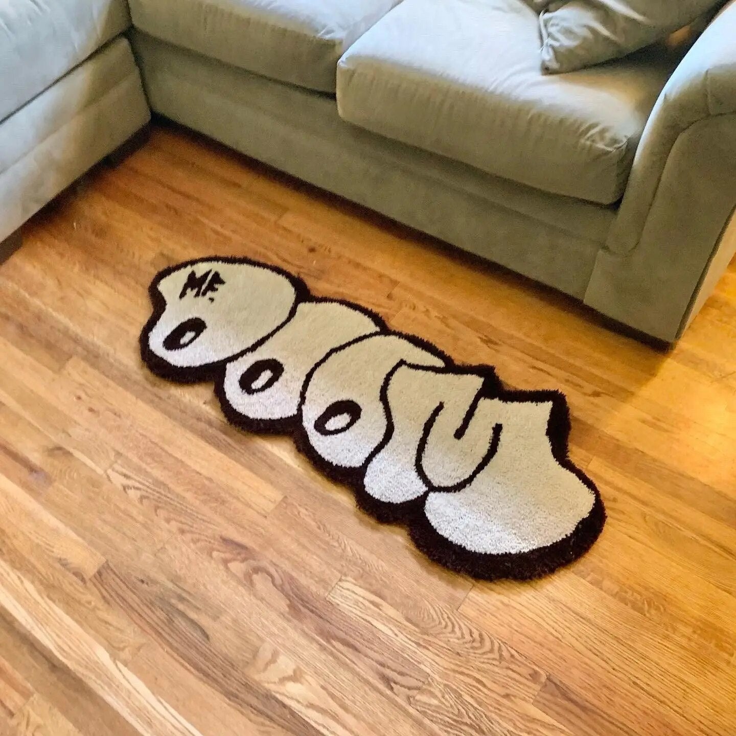 - MF DOOM TEXT RUG - 9 COLOURS - 03 - RugRatz