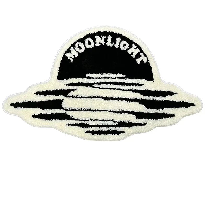 - MOONLIGHT TEXT RUG - A - RugRatz