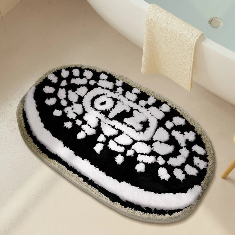 - OREO COOKIE SANDWICH RUG - Black - RugRatz