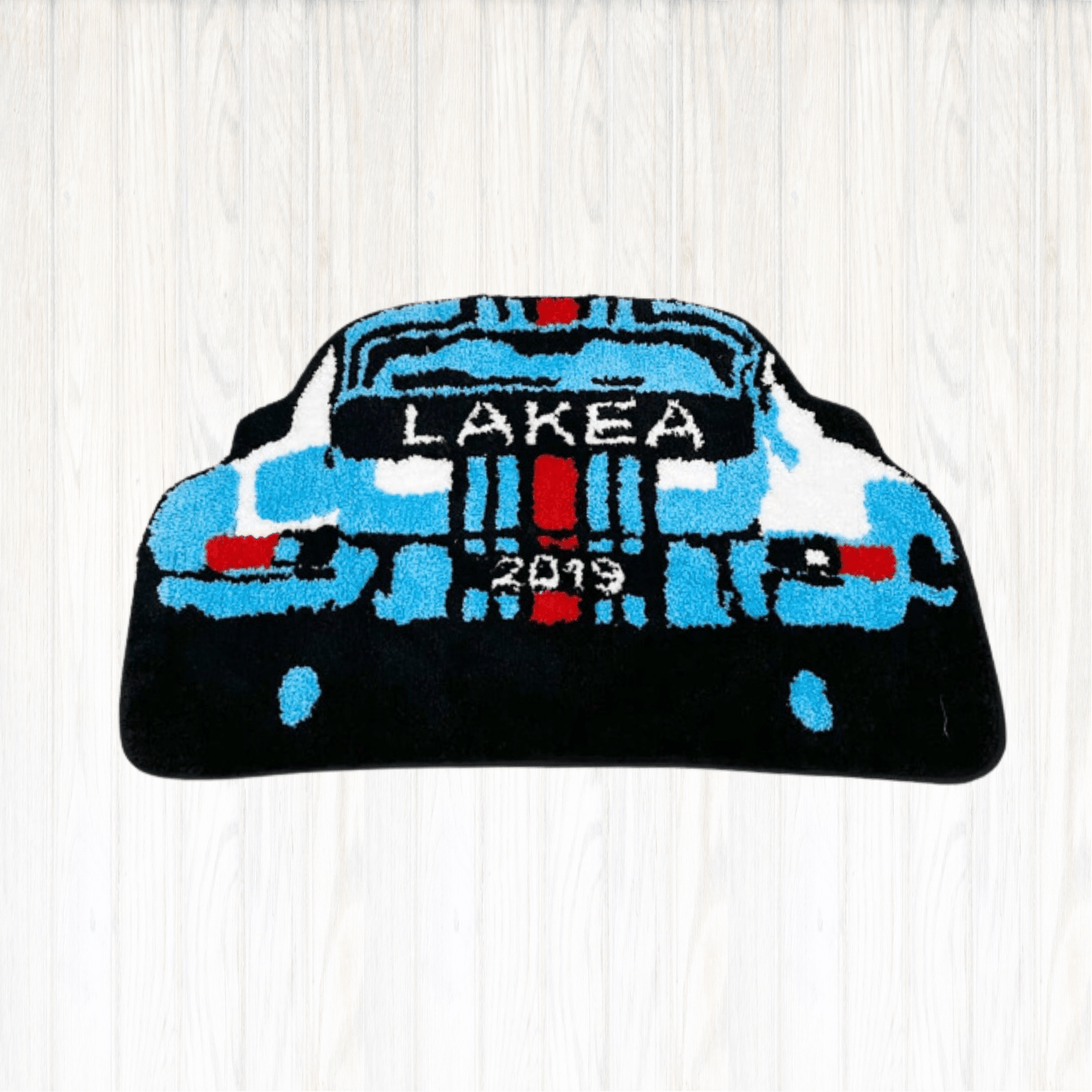 - PORSCHE 911 1964 MARTINI RUG 75X52CM - 75X52CM - RugRatz
