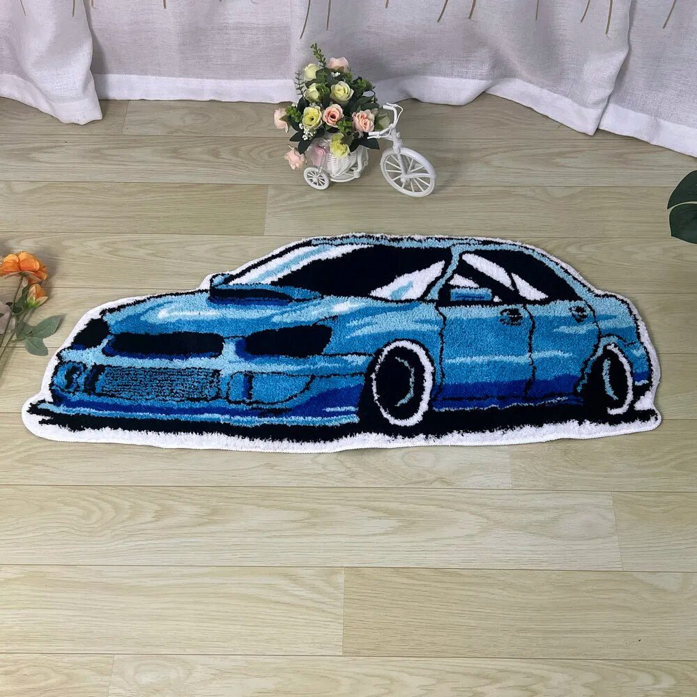 - SUBARU IMPREZA WRX JDM CAR RUG 100X45CM - A - RugRatz
