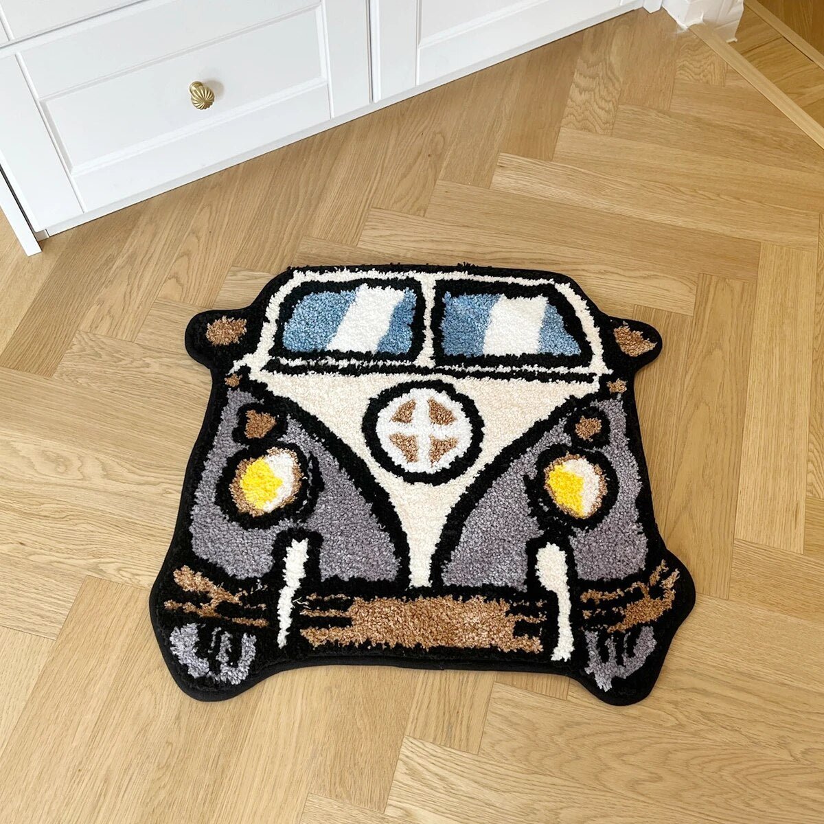 - VW CAMPER VAN RUG 61x57CM - 61X57 CM - RugRatz