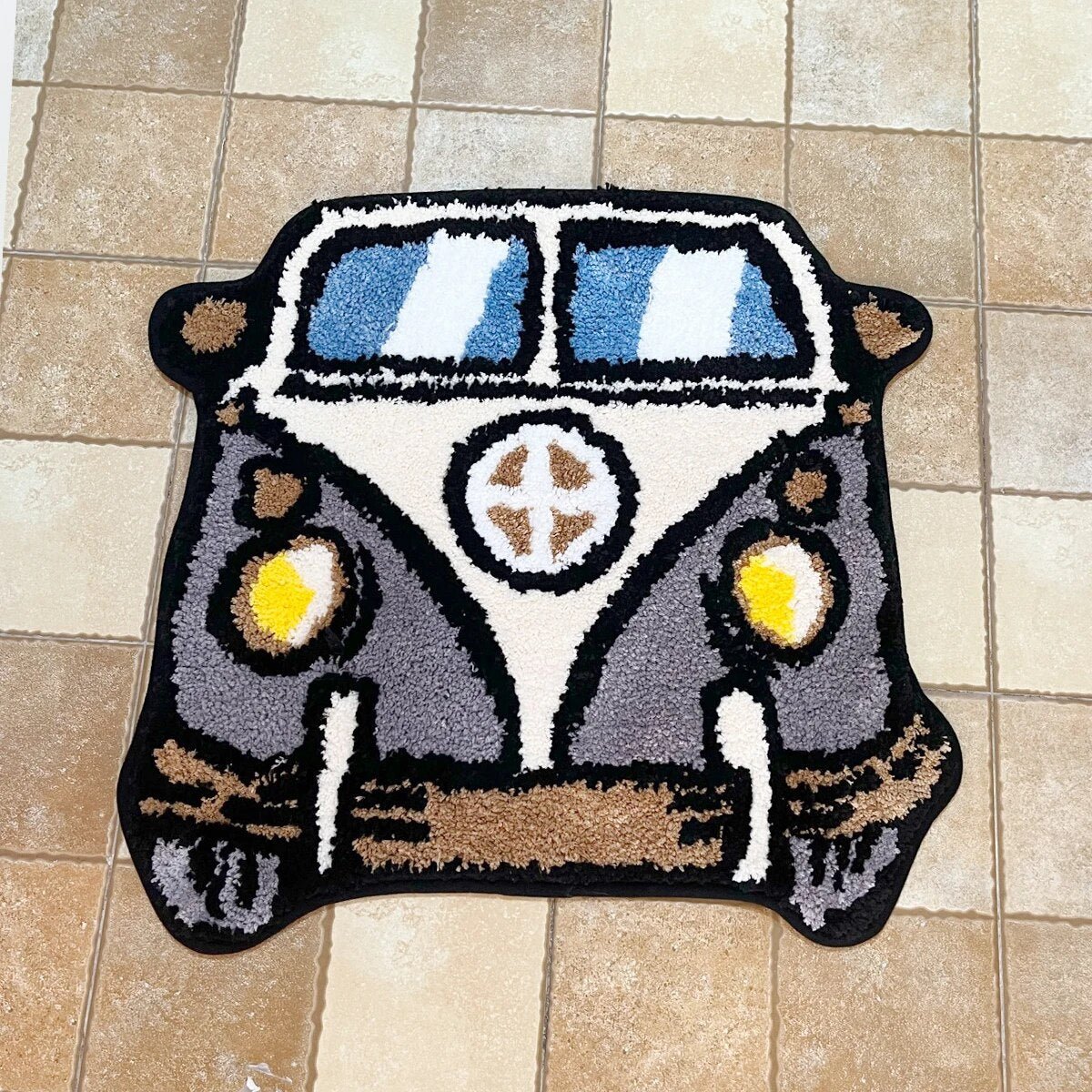 - VW CAMPER VAN RUG 61x57CM - 61X57 CM - RugRatz