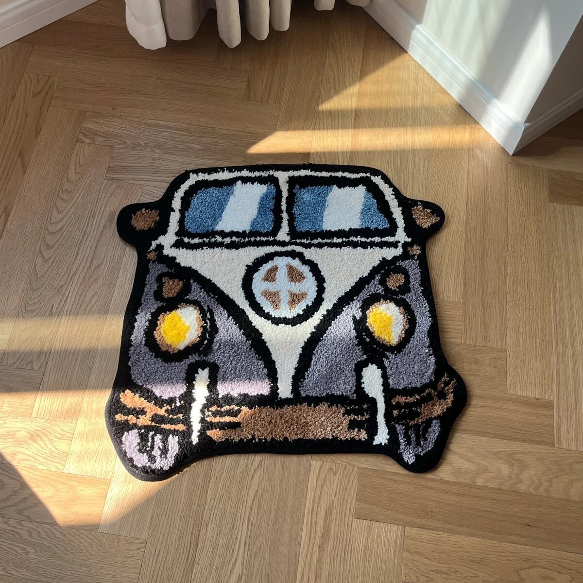 - VW CAMPER VAN RUG 61x57CM - 61X57 CM - RugRatz
