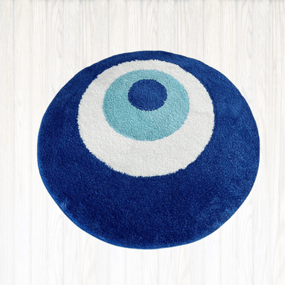 - EVIL EYE RUG - Blue - RugRatz