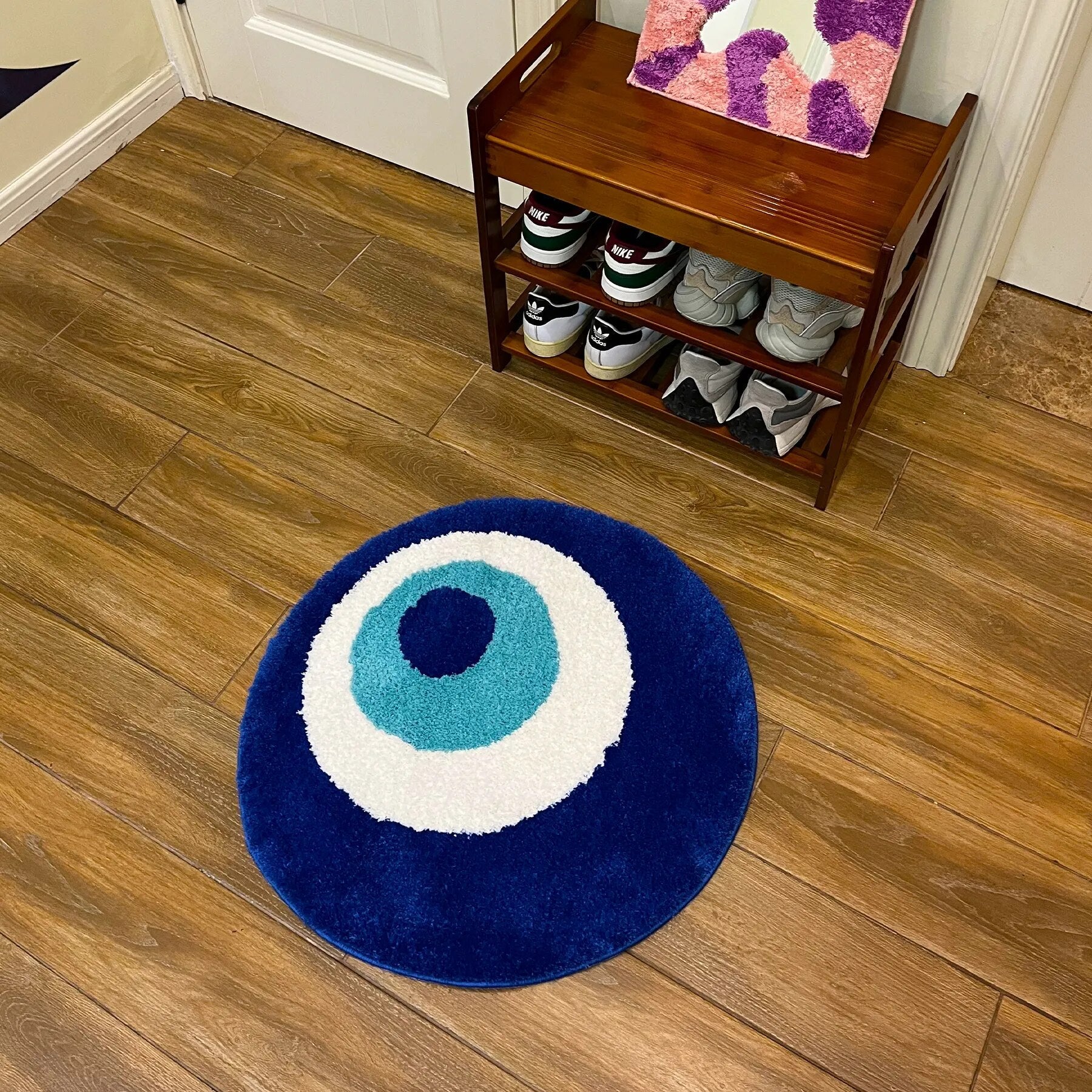 - EVIL EYE RUG - Blue - RugRatz