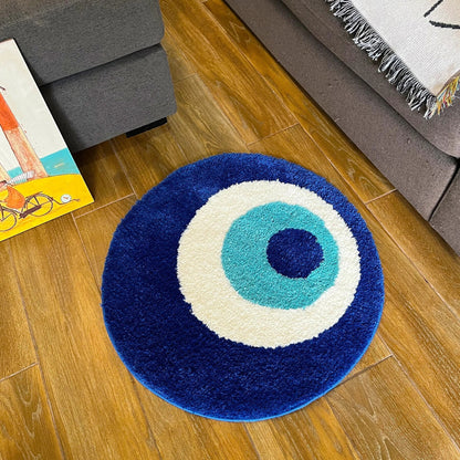 - EVIL EYE RUG - Blue - RugRatz