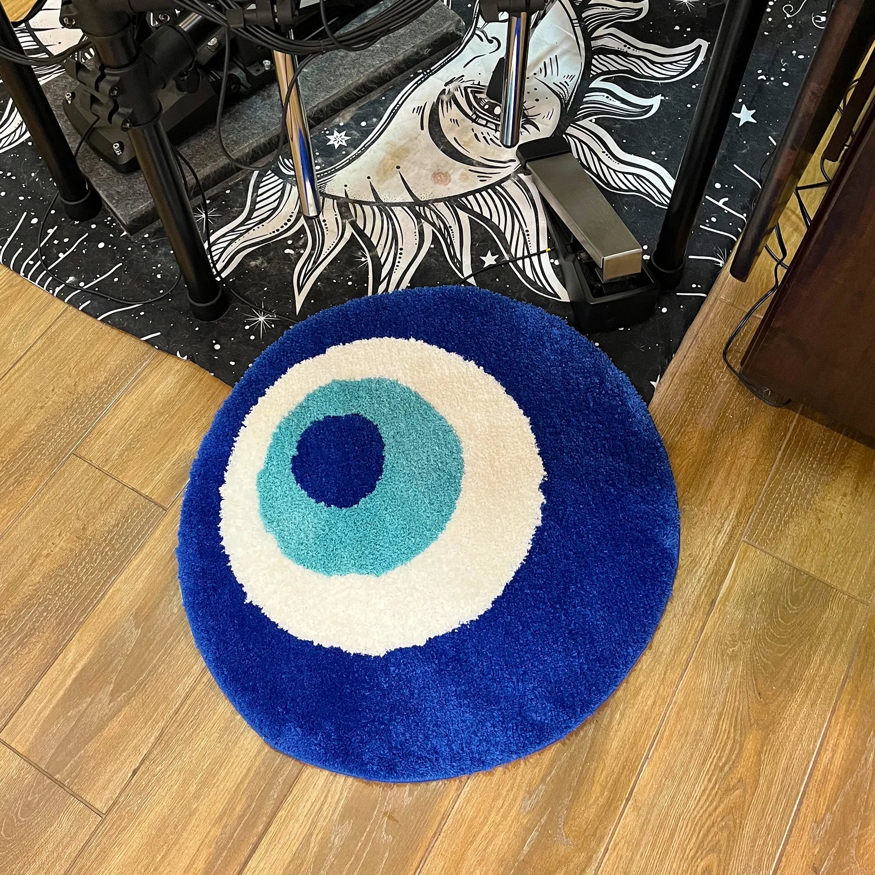 - EVIL EYE RUG - Blue - RugRatz