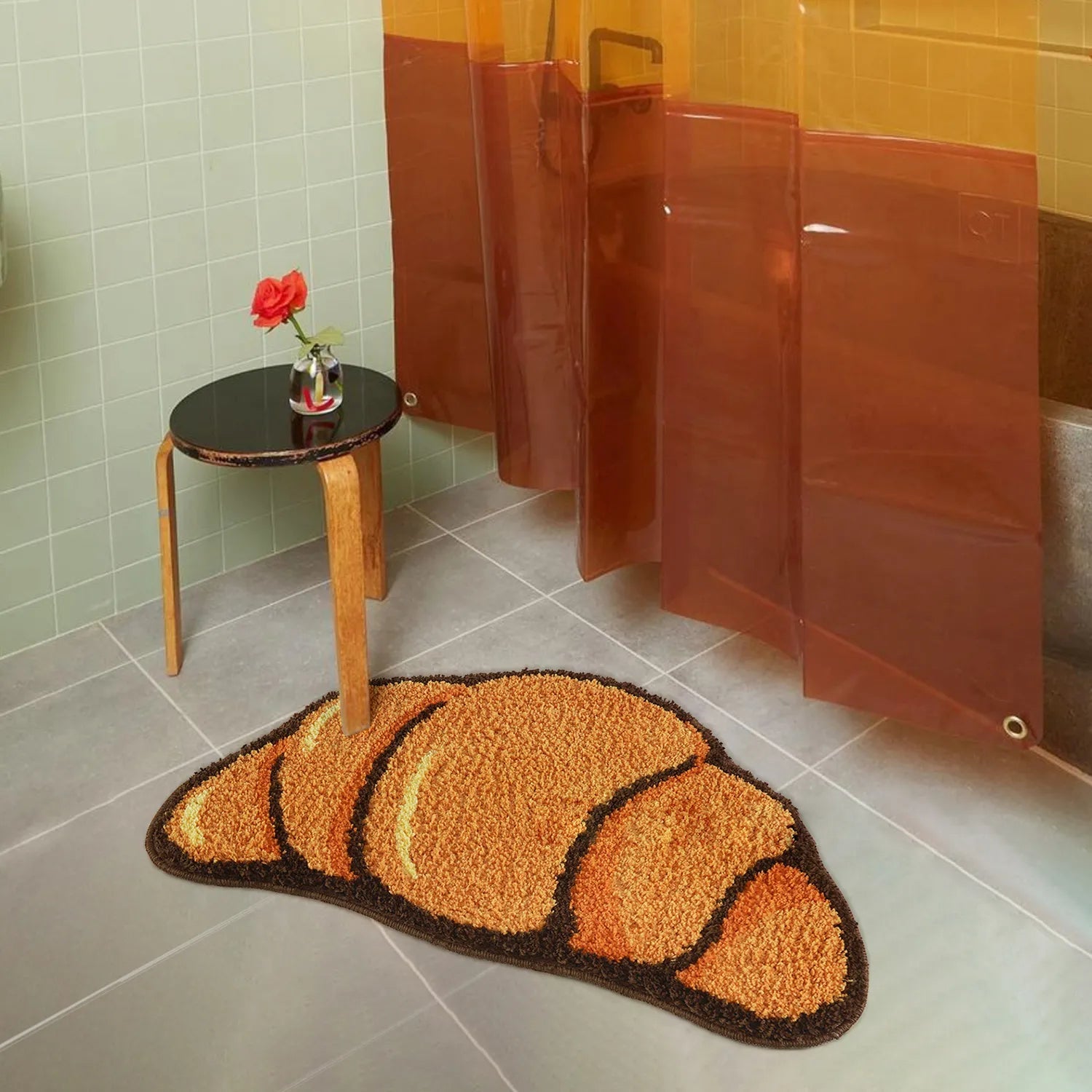 - FRENCH CROISSANT 40X70CM - Croissant Color - RugRatz