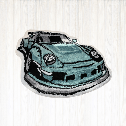 - PORSCHE 911 964 RWB RUG 80X61CM - 80X60.8 CM - RugRatz