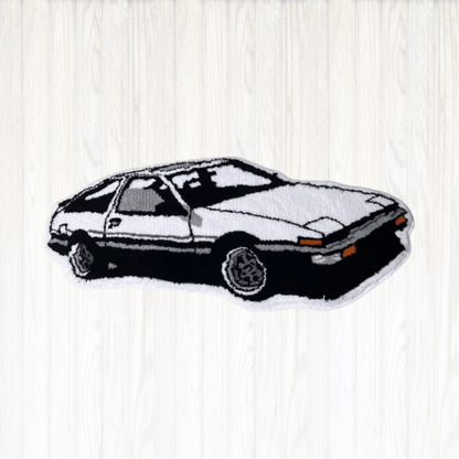 - TOYOTA AE86 JDM CAR RUG 100X45CM - C - RugRatz